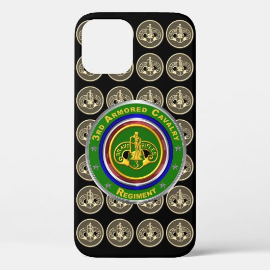 3. Kavallerie-Regiment Case-Mate iPhone Hülle (Rückseite)