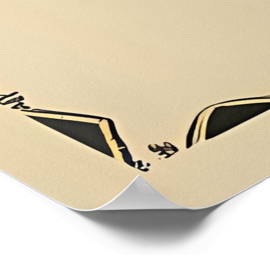 3 Kinderbenutzerdefiniertes Treppenposter Poster (Ecke)