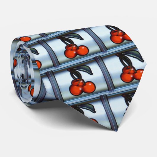 3 Kirschen Krawatte (Gerollt)
