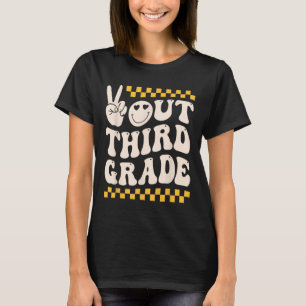 3. Klasse 2024 Graduate Happy Last Day of Scho T-Shirt