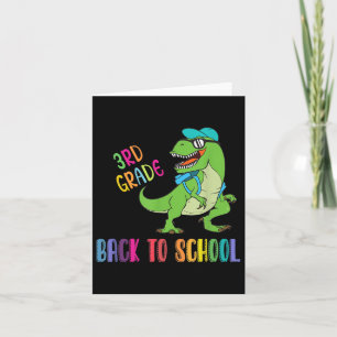 3. Klasse der dritten Klasse Funny Back to School  Karte
