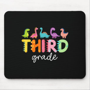3. Klasse Dinosaurier Rückkehr zur Schule Erster S Mousepad