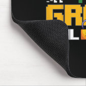 3. Klasse freigeschaltetes lustiges Dinosaurier-Vi Mousepad (Ecke)
