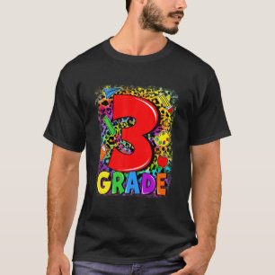 3. Klasse Hallo Dritter Teamleiter in der dritten T-Shirt