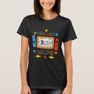 3. Klasse Level freigeschaltet Spiel auf 3. Klasse T-Shirt
