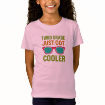 3. Klasse nur Cooler wieder in den T - Shirt der S