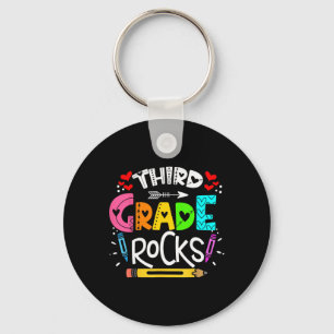 3. Klasse Rocks 3. Klasse Rock zurück zur Schule Schlüsselanhänger