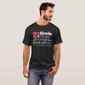 3. Klasse Rocks Student oder Lehrer T-Shirt-p T-Shirt (Vorne ganz)
