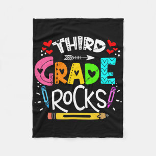 3. Klasse rockt Dritte Klasse Rockt Zurück zur Sch Fleecedecke