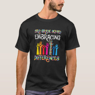 3. Klasse Squad akzeptiert Unterschiede Autismus F T-Shirt