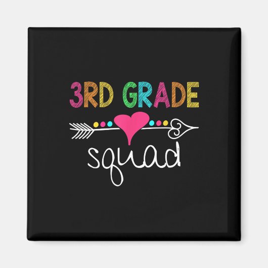 3. Klasse Squad dritte Lehrerin Schülerteam Ck zu Magnet (Vorne)