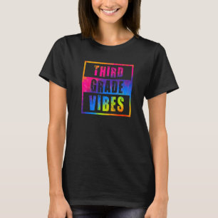 3. Klasse Vibes Erster Schultag zurück zur Schule T-Shirt