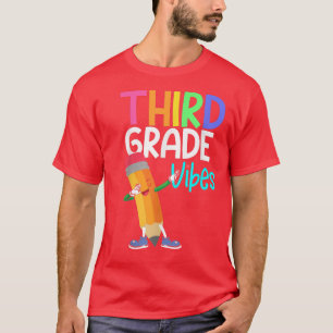 3. Klasse Vibes Schüler Lehrer Zurück zur Schule J T-Shirt