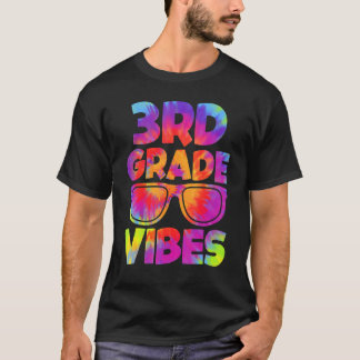 3. Klasse Vibes Zurück zur Schule Schüler Lehrer T-Shirt