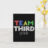 3. Klasse zurück zur Schule Karte (Gelbe Blume)