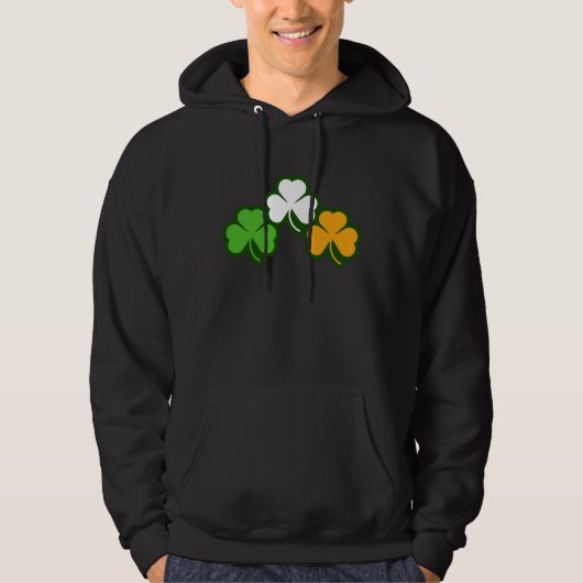 3 Kleeblätter Hoodie (Vorderseite)