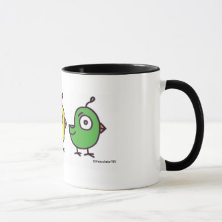 3 kleine Piepmatz-Kaffeetasse Tasse