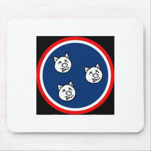 3 kleine Schweinchen lustige BBQ Mousepad