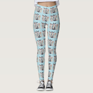 3 kluge Segelflugzeug-Leggings Leggings