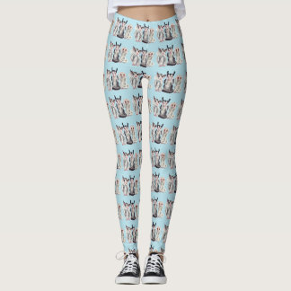 3 kluge Segelflugzeug-Leggings Leggings