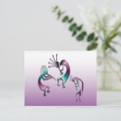 3 Kokopelli 107 Postkarte (Stehend Vorderseite)