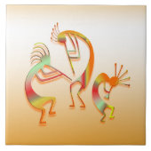 3 Kokopelli_#51 Fliese (Vorderseite)