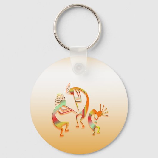 3 Kokopelli_#51 Schlüsselanhänger (Vorderseite)