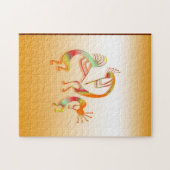 3 Kokopelli #51a Puzzle (Horizontal)