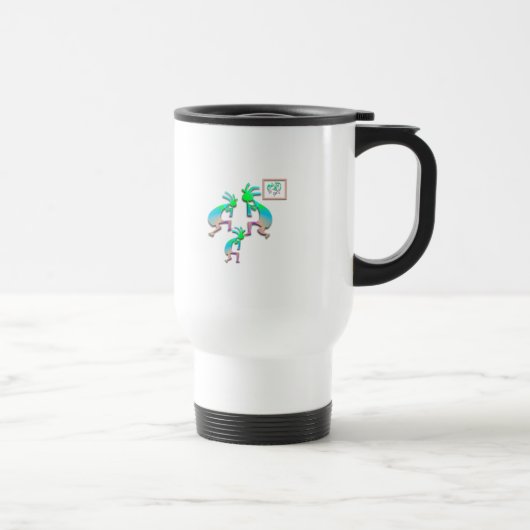 3 Kokopelli #69 Reisebecher (Rechts)