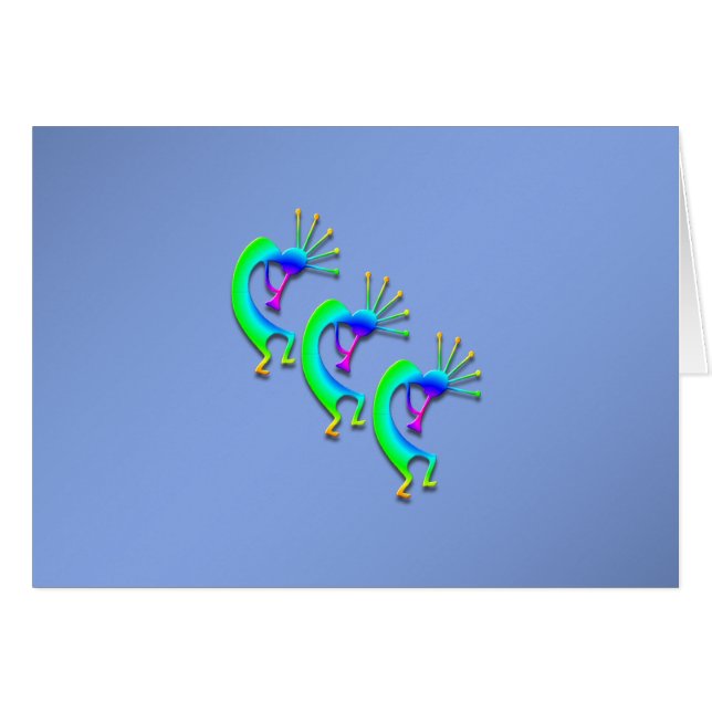 3 Kokopelli #86 (Vorderseite (Horizontal))