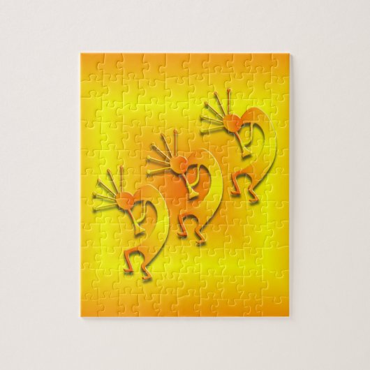 3 Kokopelli #89 Puzzle (Vertikal)
