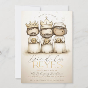 3 Könige Tag Mexikanische Día De Los Reyes Party Einladung