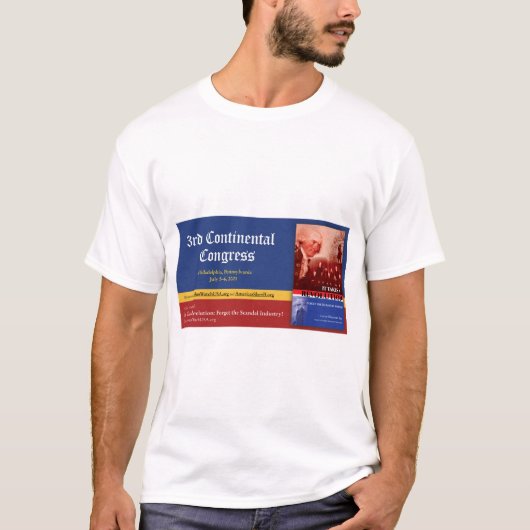 3. Kontinentalkongress T-Shirt (Vorderseite)
