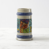 3-köpfiger Drachenstein Bierglas (Mittel)