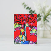 3 KOPFKARTE POSTKARTE (Stehend Vorderseite)