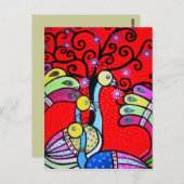 3 KOPFKARTE POSTKARTE (Vorne/Hinten)