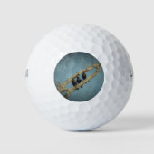 3 Krähen Golfball (Vorderseite)