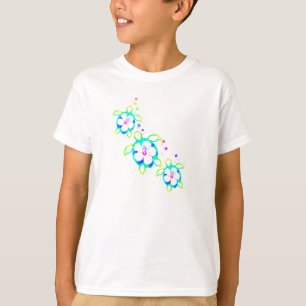 3 Krawatte gefärbte Honu Schildkröten T-Shirt