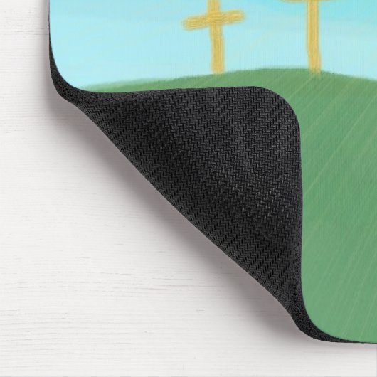 3 Kreuze Mousepad (Ecke)