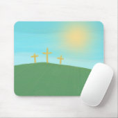 3 Kreuze Mousepad (Mit Mouse)