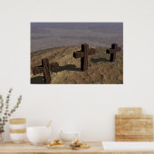 3 Kreuze Poster (Küche)