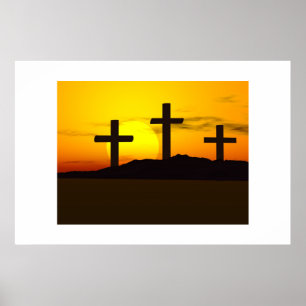 3 Kreuze Poster