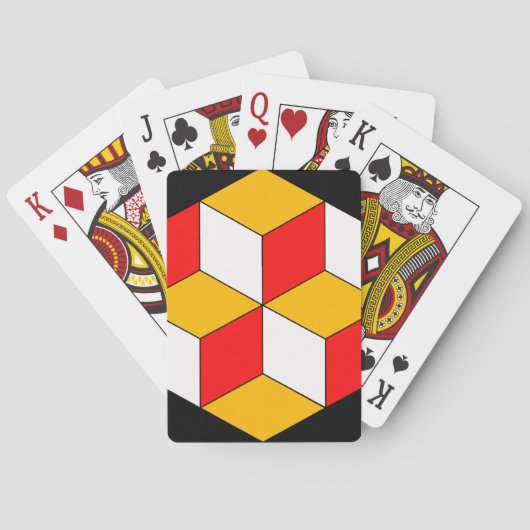 3 Kubikmeter Spielkarten (Rückseite)