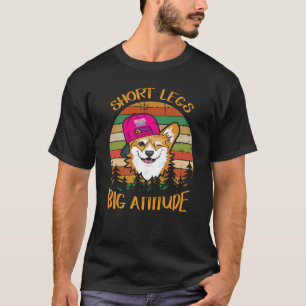3 kurze Beine große Einstellung T-Shirt