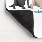 3 LABRADOR MOUSEPAD (Ecke)