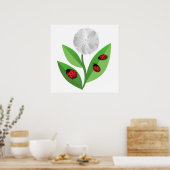 3 Ladybugs Poster (Küche)