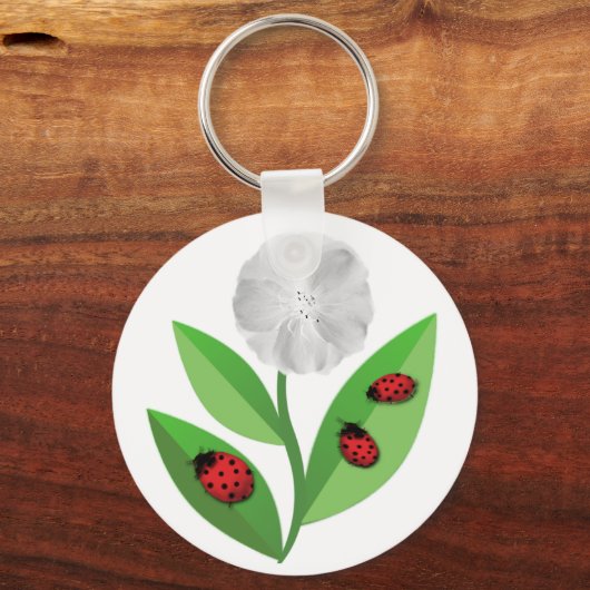 3 Ladybugs Schlüsselanhänger (Vorderseite)