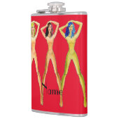 3 langbeinige Ladys Stehend Thunder_Cove Flachmann (Links)