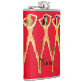 3 langbeinige Ladys Stehend Thunder_Cove Flachmann (Rechts)