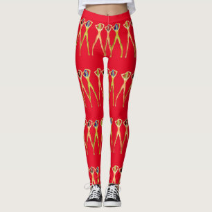 3 langbeinige Ladys Stehend Thunder_Cove  Leggings
